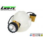 348lum 10.4Ah Corded Led Mining Headlamp 25000lux SOS Auxiliary