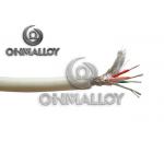 AWG 8 3.2mm PFA / PVC Insulated and Sheathed E Type Thermocouple Extension Wire for sale