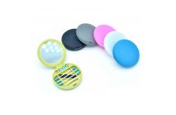 China ODM OEM Reusable Makeup Silicone Swab With Mirror supplier