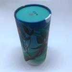 Biodegradable Green Kraft Paper Tube Recycled Cylinder Mailing Packaging for sale