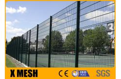 China Security Weld Panels Peach Post Anti Climb Mesh Fence 1230mm Height supplier