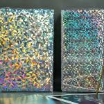 Hologram Design Waterproof Gift Wrap Paper Roll No Adhesive for sale