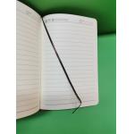OEM PU Leather Cover Embossing Custom Printed Notebooks For Gluing Binding