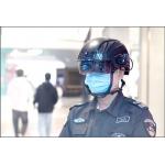 Professional Smart Temperature Measuring Helmet  For Workshop Inspections