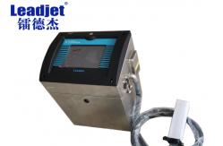 China Different Leadjet Continuous Inkjet Printer / Egg Inkjet Printer With Different Micron Nozzles supplier
