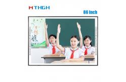 China Teaching Interactive Smart Whiteboard 86 Inch 20 Dots Or 40 Points ODM supplier