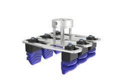 China Max 100kPa Lightweight Soft Robotic Gripper For Fragile Objects Handling supplier