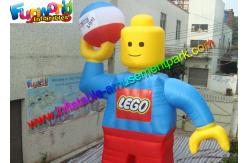 China Customzied 6mh Inflatable Man , Inflatable Robert Toy for Advertising supplier