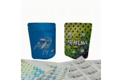 China Smell Proof Cookie Packaging Bags Custom Printed Resealable Stand Up Wholesale supplier