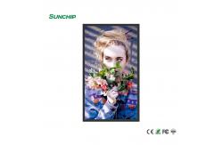 China Touch Screen Wall Mount 500nits LCD Digital Signage Display supplier