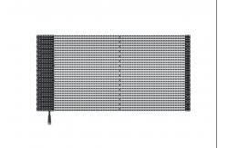 China AC85V 7800cd/Sqm Transparent LED Curtain DIP347 LED Mesh Video Wall supplier