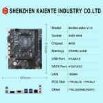 Desktop AMD B450 AM4 Gaming Motherboard 2*DDR4 64G For AMD A12 A10 A8 Ry for sale