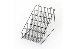 China Counter Top Wire Table Top Display Stands With 6 Layers Boxes Holder supplier