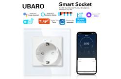China WIF Smart Power Outlet Remote Control Zigbee Outlet Socket Power Monitoring supplier