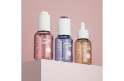 China 50ml Customizable Serum Dropper Bottles ODM / OEM Clear Oil Serum Plastic Bottle supplier
