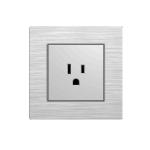 125 Volt American Standard Wall Socket 15A Rose gold / Black for sale