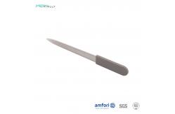 China Custom Printed Silicon Steel Nail File Personalized Nail File Board 12x1.2cm supplier