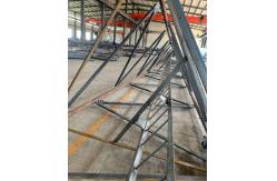 China Durable Three Tubes Angle Steel Communication Tower For Wireless Telecommunication Systems supplier