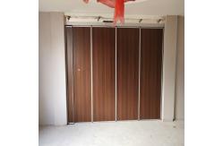 China Conference Room Sound Insulation MDF Folding Movable Acoustic Partition Walls supplier