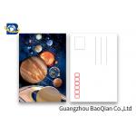 Amizing Design Star 3D Lenticular Postcards With Two Side CMYK UV Offset Printing