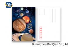 China Amizing Design Star 3D Lenticular Postcards With Two Side CMYK UV Offset Printing supplier