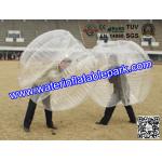 Customized  Popular  Clear TPU Bubble Ball Football Hand Printing for sale