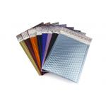 Offset Glamour Metallic Bubble Mailers 100 Microns CMYK Colored for sale