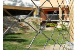 China Versatile Stainless Steel Wire Netting Smooth Surface Rust Protection For Guardrail supplier