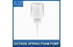 China Eco Friendly Recyclable Foam Pump Dispensing 0.4Cc Foam For Cream supplier