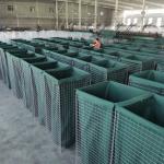 Galfan 4mm Bastion Barrier Welded Gabion Retaining Wall for sale