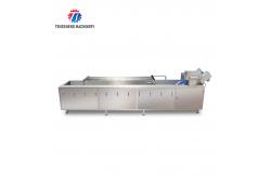 China SS Fruit Bubble Washing Machine Commercial Vegetable Cleaning Equipment supplier
