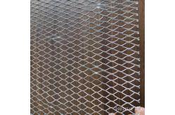 China 1.75lbs Flat Rib Lath Dimpled Self Furred Diamond Metal Mesh supplier