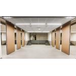 65 Mm Polyester Fiber Acoustic Panel Movable Door Partition Room Divider for sale