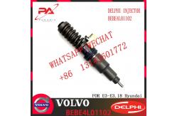 China Diesel Fuel Injector 33800-84710 BEBE4L01002 BEBE4L01102 For HYUNDAI L Engine supplier