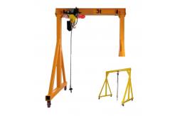 China Customized Span Electric Walking Mini Gantry Crane 4 Wheels A Frame Gantry Crane supplier