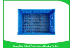China Virgin PP Black Plastic Storage Boxes , Recyclable Collapsible Plastic Containers supplier