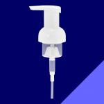 Polyethylene Mini Foaming Soap Dispenser , Round Soap Dispenser Pump for sale