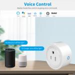 US Plug WIFI Smart Socket 16A Adapter Smart Life Tuya Wifi Plug Socket