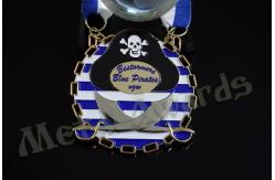 China Anti Rust Custom Medal Maker Virtual Race Medals Smooth Back Side supplier