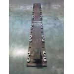 Coast Rail Foundation Hot DIP Galvanizing Continuous Steel Plates for sale