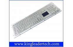 China Customizable Industrial Keyboard With Touchpad Stainless Steel Vandal Proof supplier