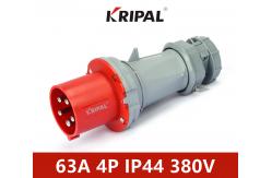 China 63A IP44 3 Pole 220V PC Waterproof Industrial Plug IEC standard supplier