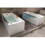 Freestanding Jacuzzi Hydromassage Bathtub 1 Person  Eco Friendly Material