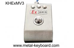China Desktop Explosion Proof Trackball Mouse 3 Keys Ex IbIIC T6 Protection Level supplier