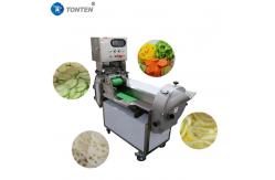 China Vegetable Cassava Onion Slicer Machine Commercial Potato Chip Cutter supplier
