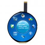 5'' FHD 1080P Round TFT LCD Display 1080x1080 With High Brightness 400cd for sale