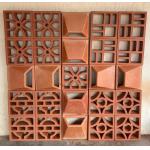Ventilating Screen Breeze Block Building Materials Red Clay Made In China Manufacturer Bricks Construction Bricks for sale