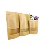 China Moisture Resistant Kraft Paper Windowed Composite Bag with Customizable Printing and Food-Grade Safety for Premium Food Packaging for sale