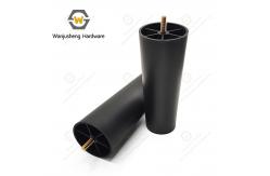 China Furniture Wardrobe Feet Plastic Table Bases Black Cabinet Feet Sofa Legs supplier