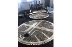 China ASTM B432 Heat Exchanger Tube Sheet  Gr16 Titanium Steel Plate Cladding supplier